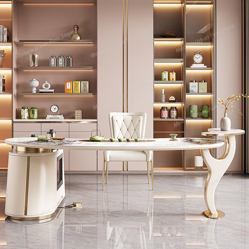 Home Office Trabajo - Japanese Modern Luxury Executive Desk Home