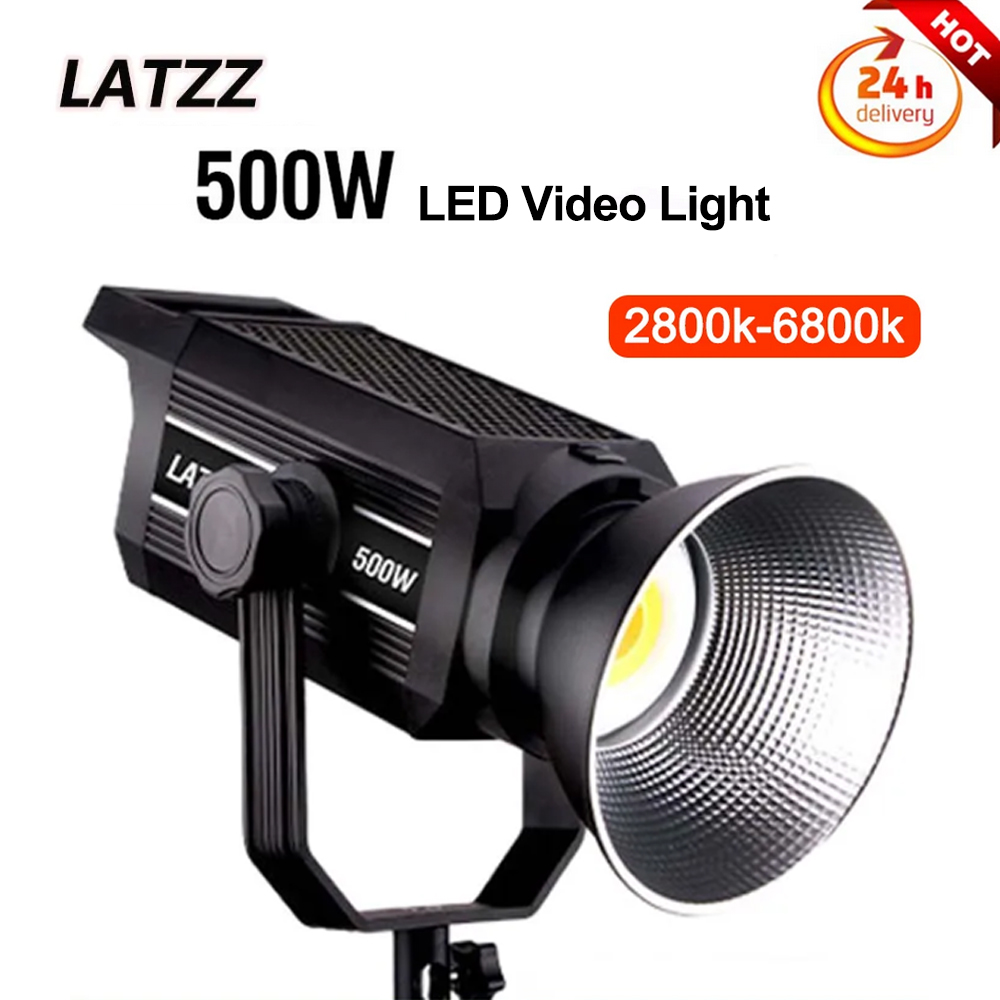 Zoom Lighting Kit - LATZZ 500W LED Video Light 2800k-6800k