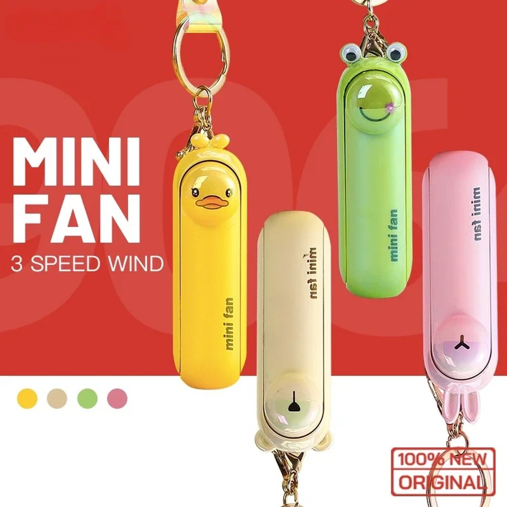Home Office Hidden Desk - Cute Mini Fan Kipas Portable Hand