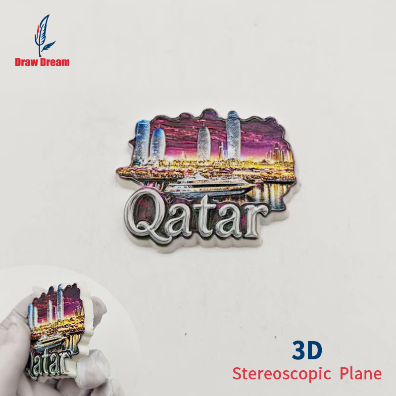 1Pc Qatar 3D Stereo Refrigerat - Home Office Qatar Travel review and price