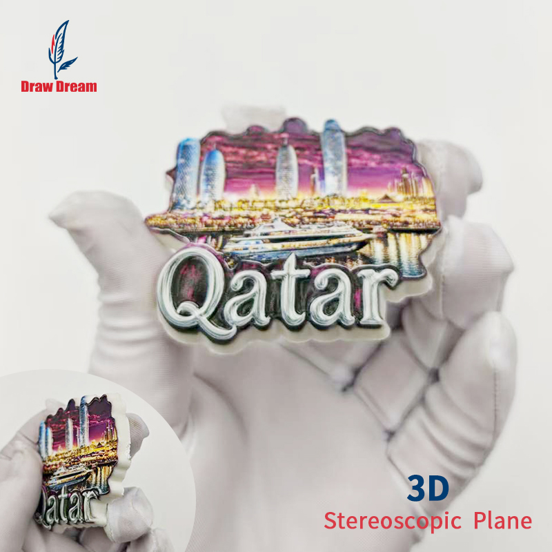 1Pc Qatar 3D Stereo Refrigerat - Home Office Qatar Travel review and price