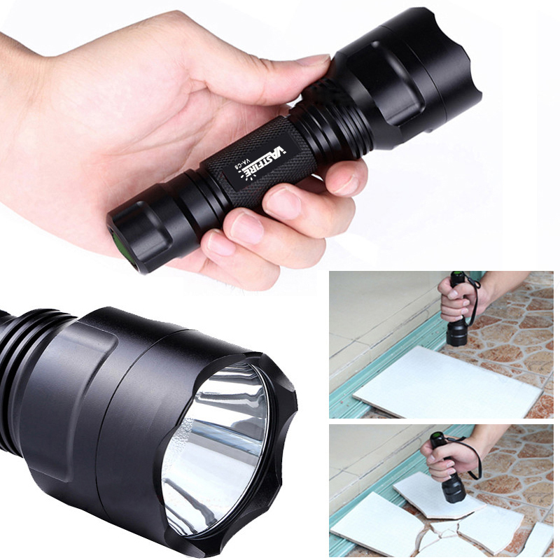 LED Tactical Hunting Flashligh - Zoom Lighting Kit review and price