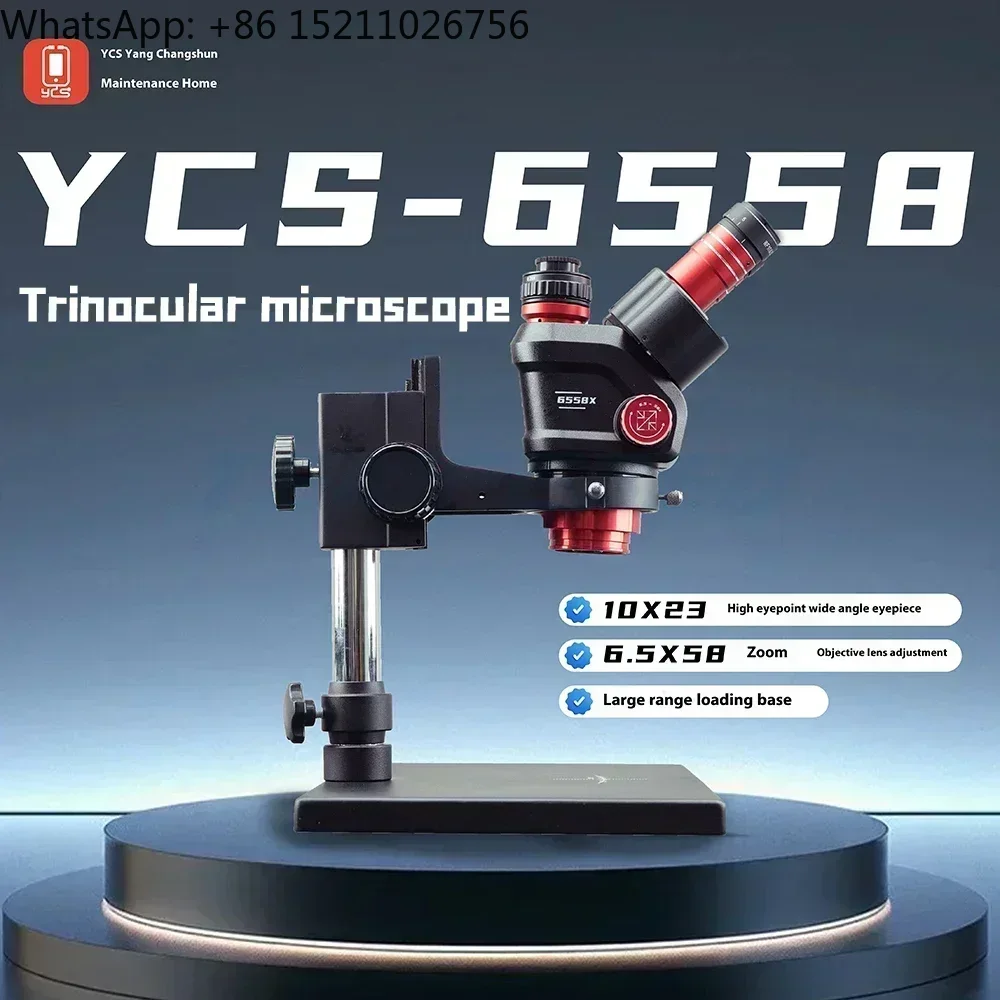 YCS 6558S HD Trinocular Micros - Zoom Lighting Kit review and price