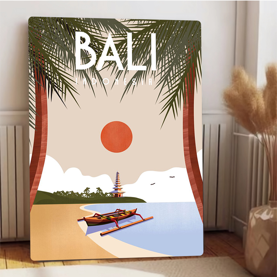 Bali Indonesia Scenery Metal W - Home Office Bali review and price