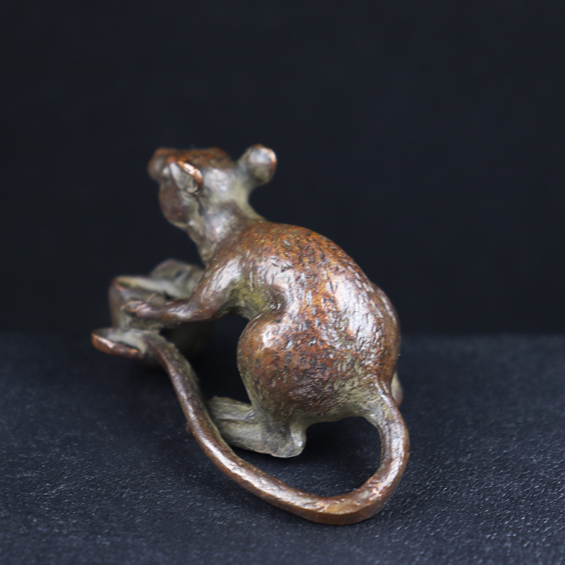 Antique Copper Long Tail Rat H - Home Office Hidden Desk review and price