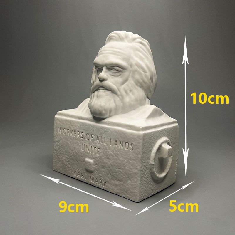 Karl Marx Plaster Bust Sculptu - Home Office Library review and price