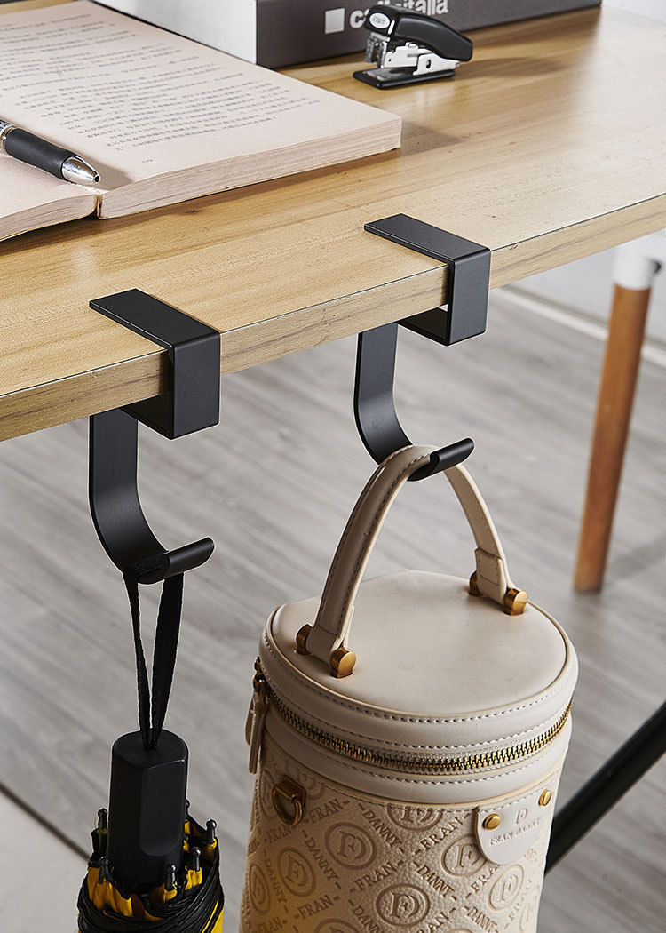 5-Shaped Portable Desk Hook |  - Home Office Hidden Desk review and price