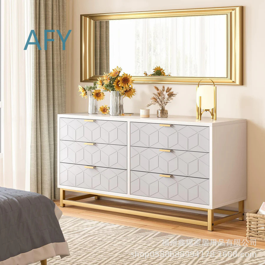 New Custom Wooden Six Drawer D - Home Office Ikea review and price