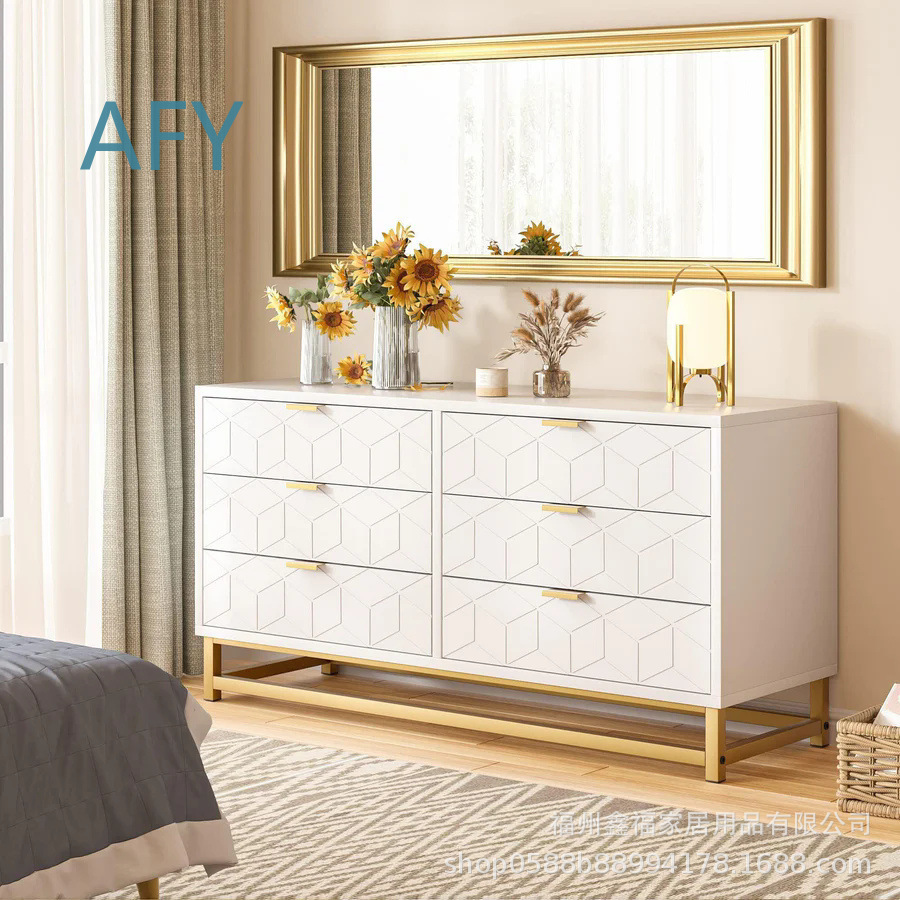 New Custom Wooden Six Drawer D - Home Office Ikea review and price