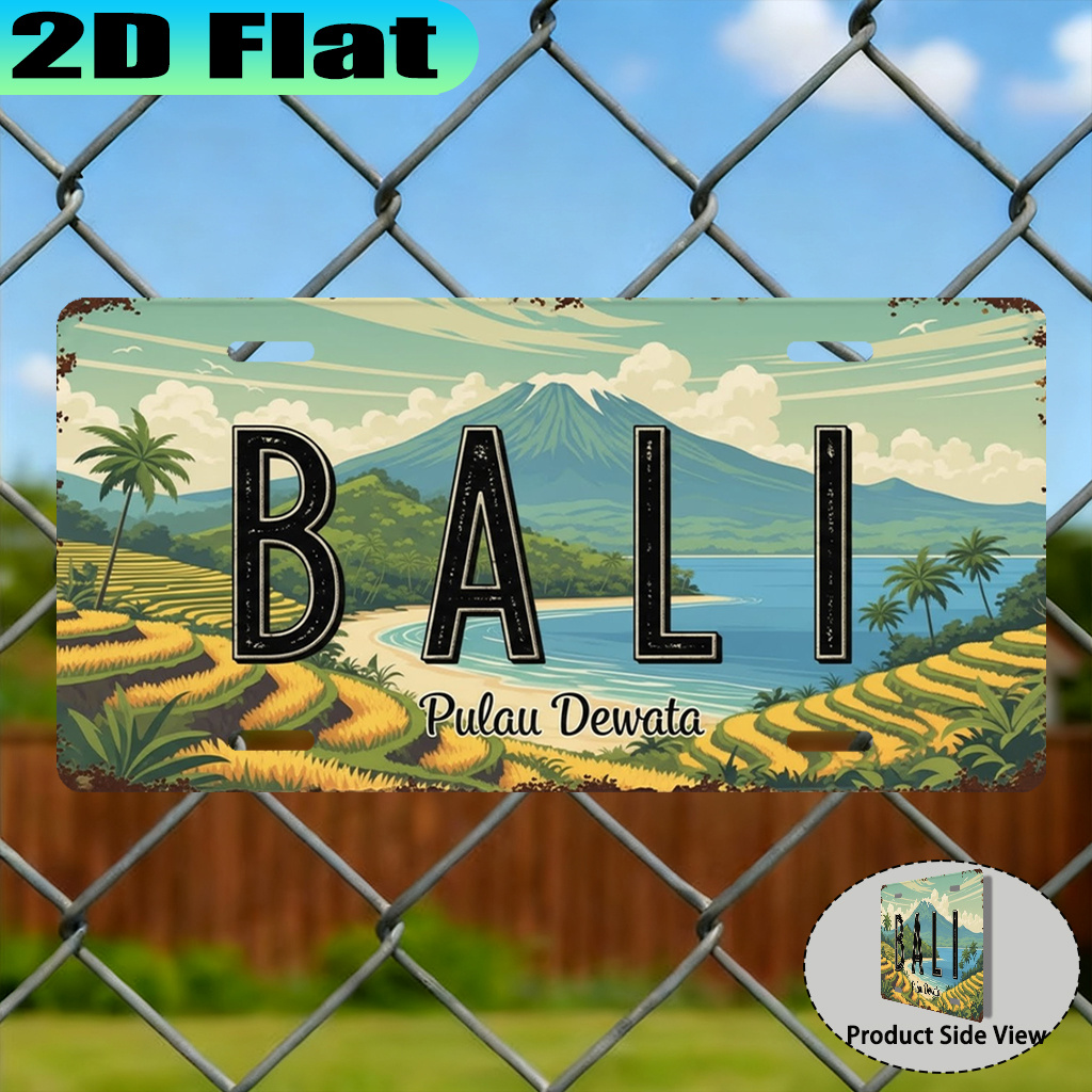Bali Pulau Dewata License Plat - Home Office Bali review and price