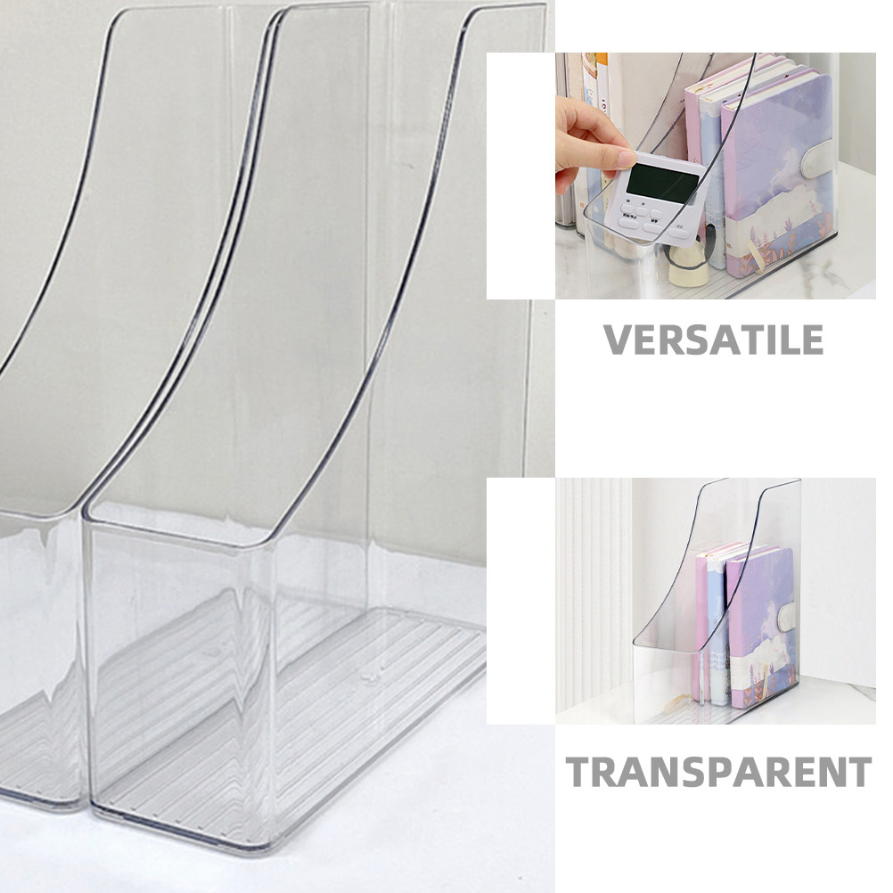 2Pcs Transparent File Organize - Home Office Library review and price