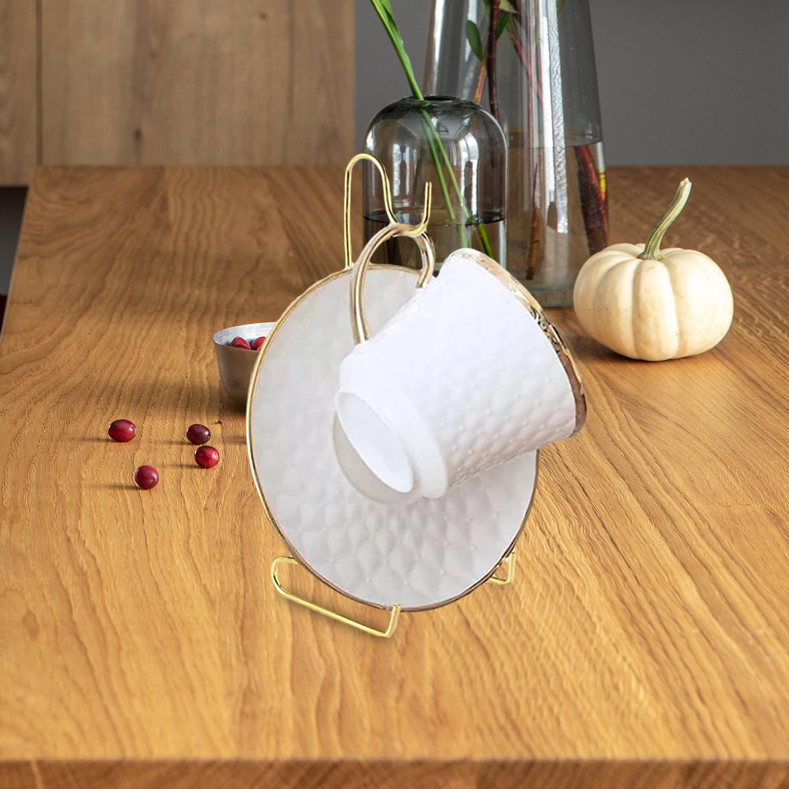 Tea Cup and Saucer Display Sta - Home Office Hidden Desk review and price