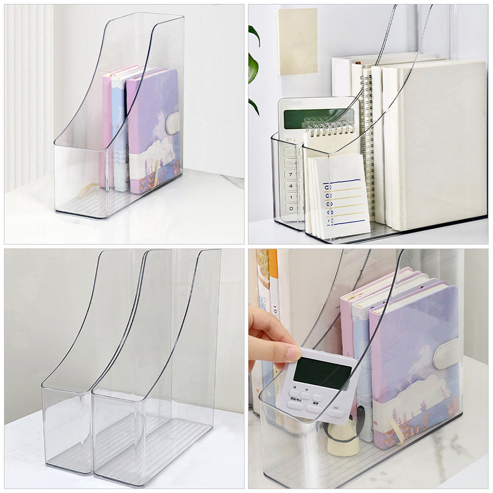 2Pcs Clear File Boxes Transpar - Home Office Library review and price
