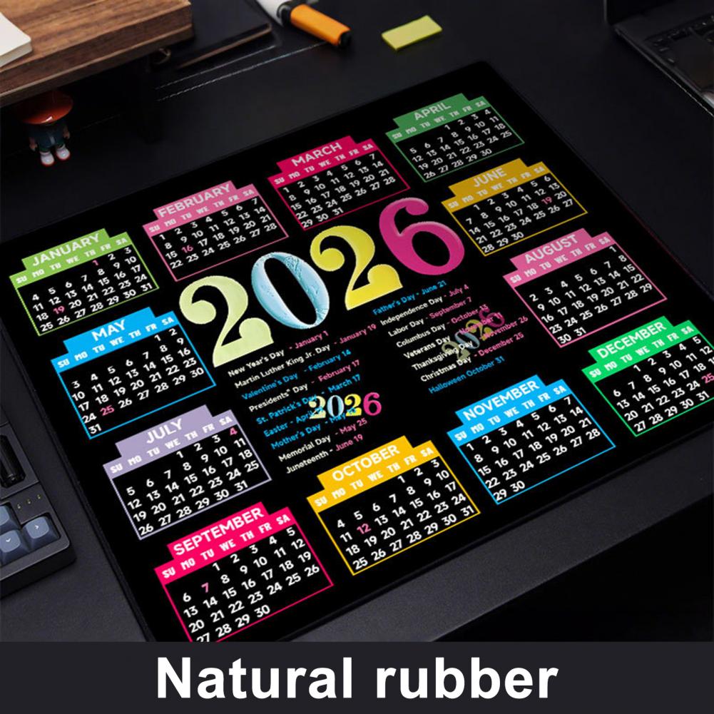 2026 Calendar Mouse Pad Waterp - Home Office Pc review and price