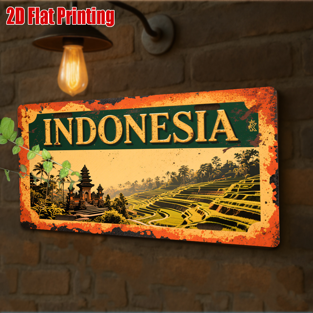 Indonesia Bali Landscape Tin S - Home Office Bali review and price