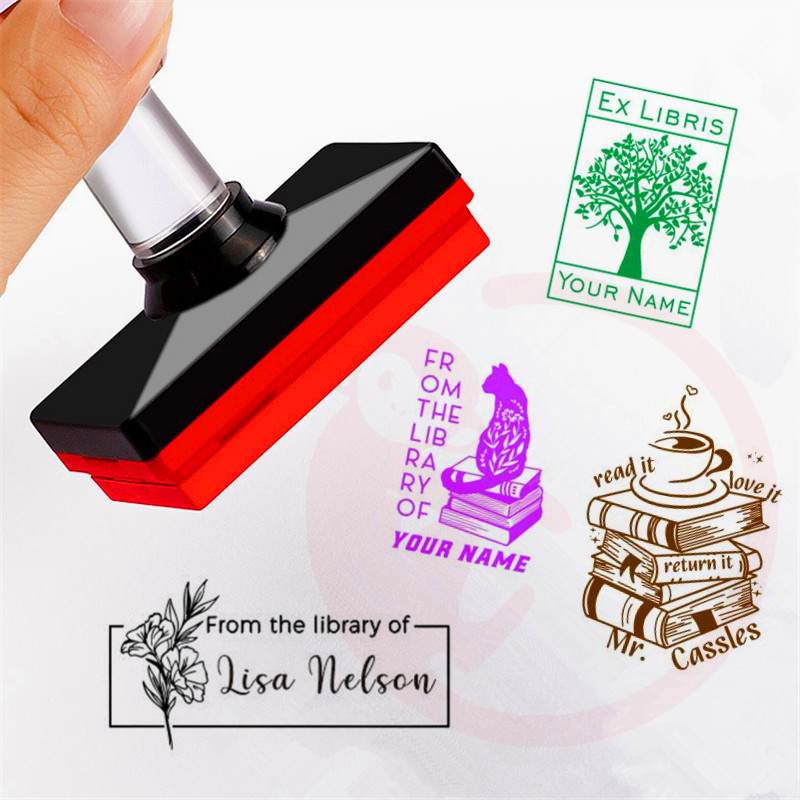 ex libris timbres personalizad - Home Office Library review and price