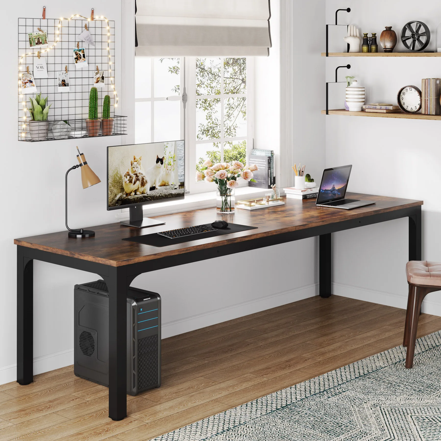 Tribesigns 78.7 Inches Extra L - Home Office Ikea review and price