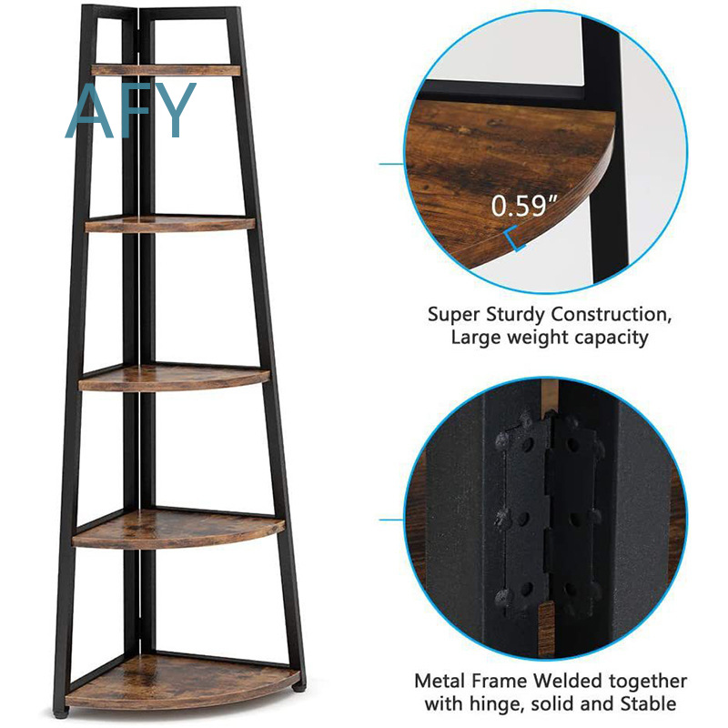 Industrial Corner Ladder Shelf - Home Office Ikea review and price