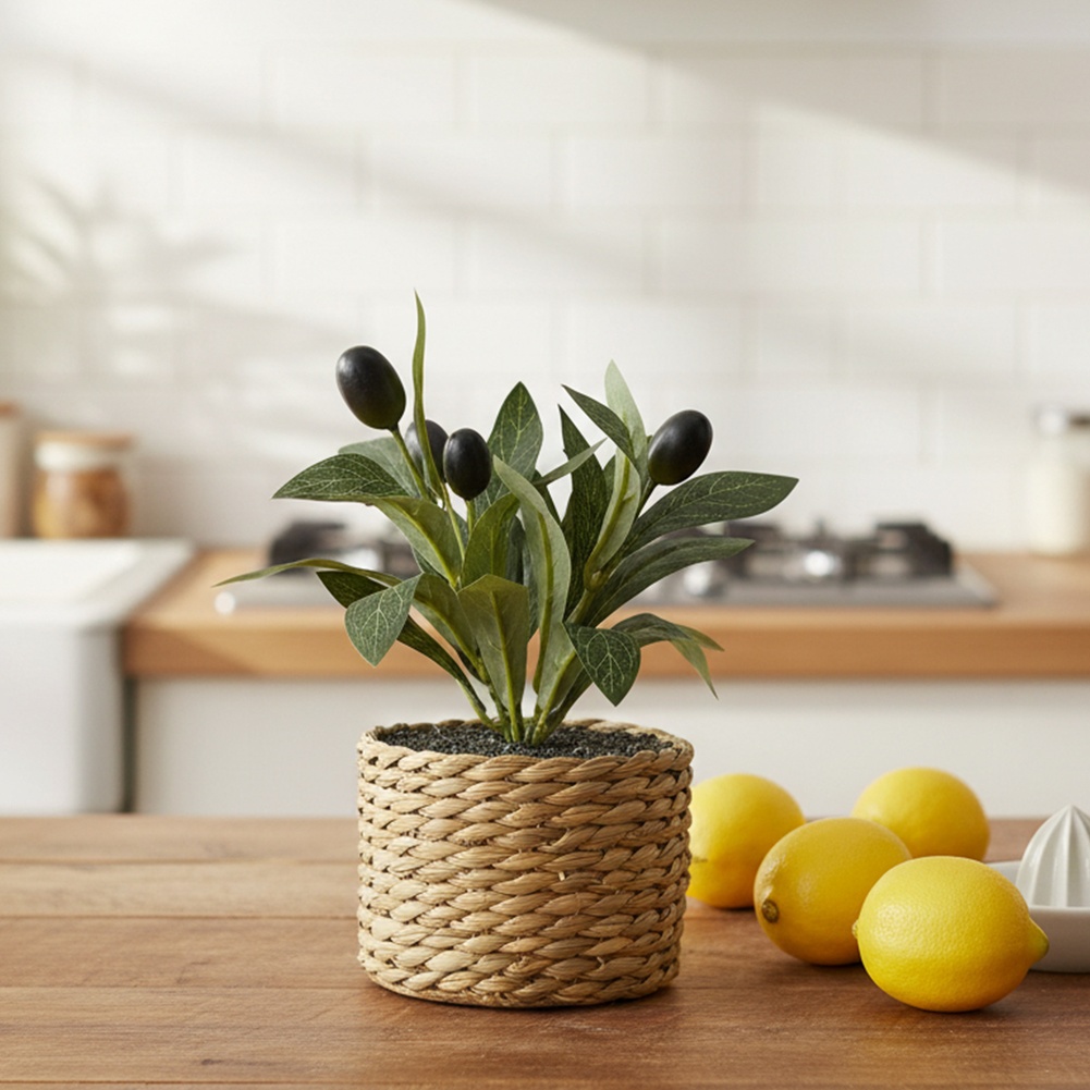 Artificial Plants Pocket Olive - Home Office Hidden Desk review and price