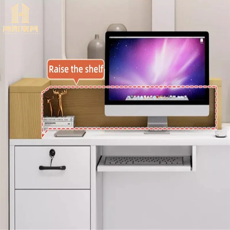 custom.Wooden Hotel Reception  - Home Office Hidden Desk review and price