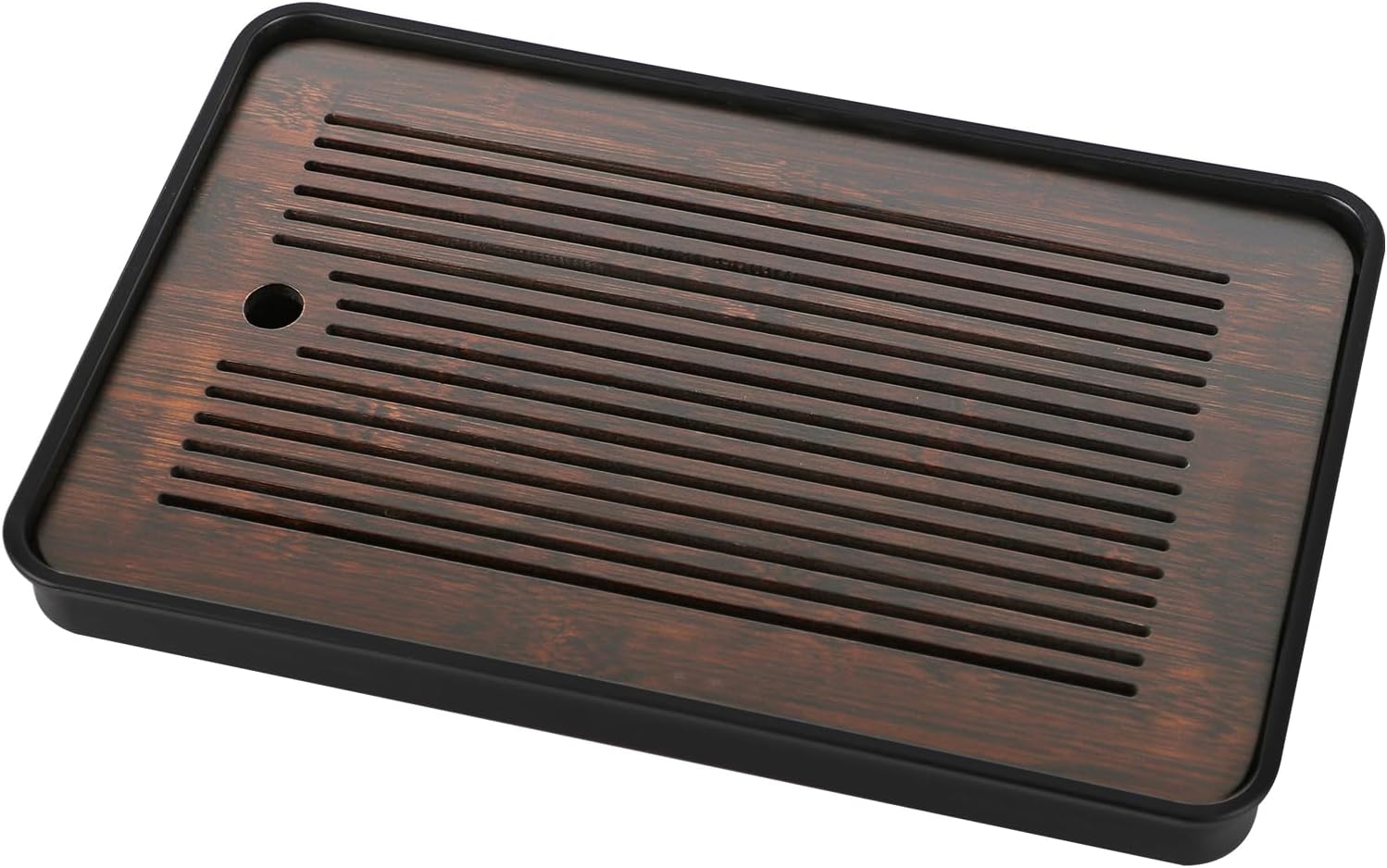 Natural Bamboo Tea Tray with H - Home Office Hidden Desk review and price