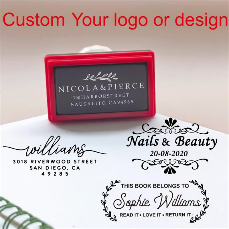 Personalized Logo Self Inking  - Home Office Library review and price